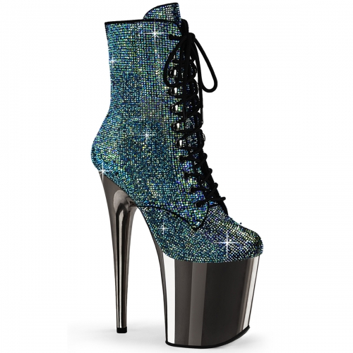 Plateforme Flamingo-1020 Turquoise