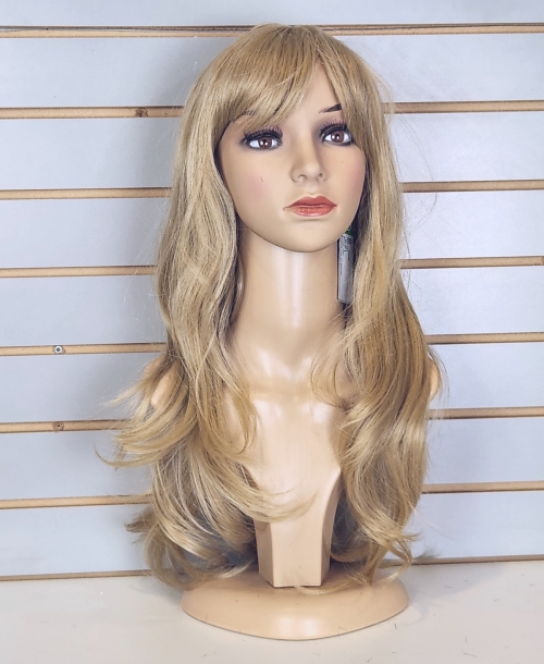 Perruque longue lisse et résistant a la chaleur